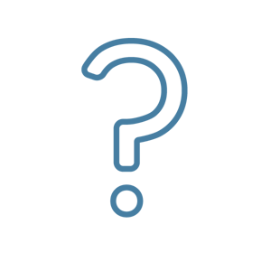 Icon of a question mark